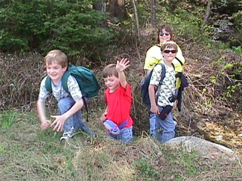 The hiking gang